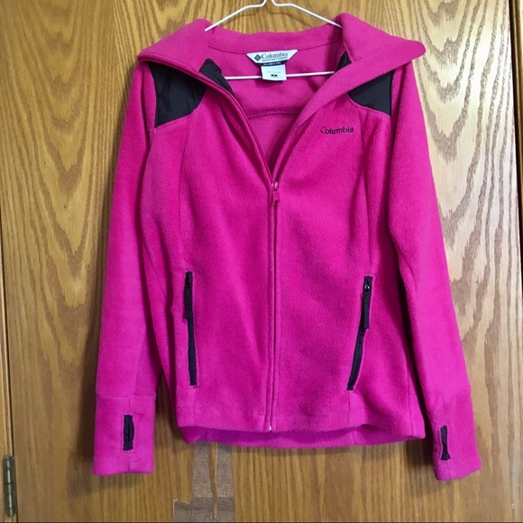 Columbia Jackets & Blazers - Columbia Pink Fuzzy Jacket